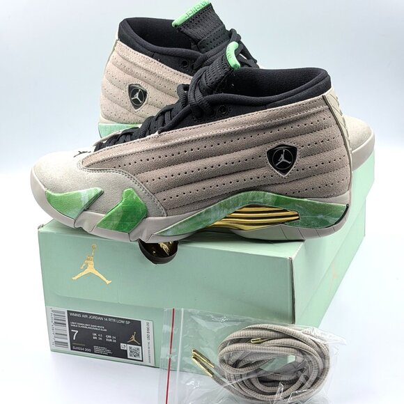 Aleali May x Wmns Air Jordan 14 Retro Low SP 'Fortune' - Picture 1 of 15
